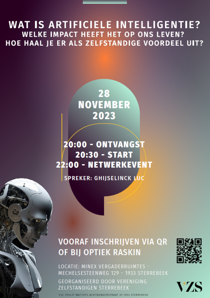 Voorstelling Artifici&euml;le Intelligentie